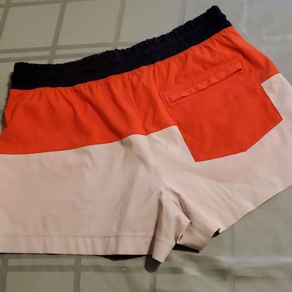 Athleta- Oahu Colorblock Athletic Shorts with Drawstring Waistband- Size10 - Picture 5 of 5